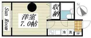 ラ・レジダンス・ド・鷺沼【2階】の間取り