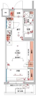 ベルグレードSI【3階】の間取り