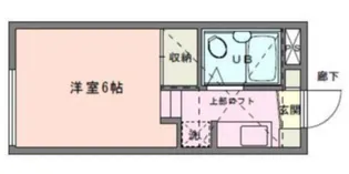ジュネパレス門井IIA【2階】の間取り