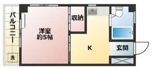 石井マンションA【2階】の間取り