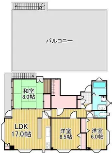 中商ビル【3階】の間取り