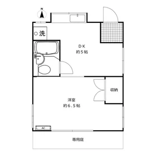 當泉荘【1階】の間取り