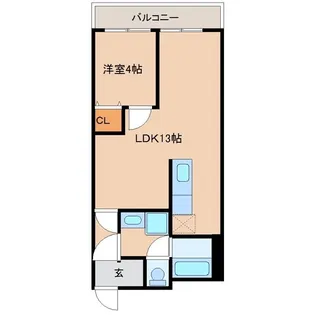薮田マンション【2階】の間取り