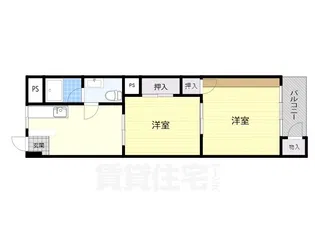 三和第8マンション【2階】の間取り