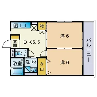 ガーデンヒルズ【1階】の間取り