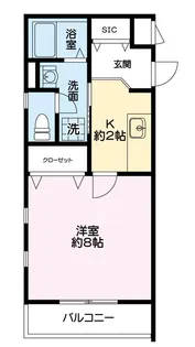 コートはなみずき【1階】の間取り