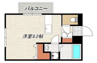 Y’sTERRACEI【4階】の間取り