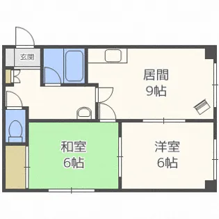 ラフォーレ43【2階】の間取り