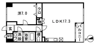 エーデルハイム湘南【1階】の間取り