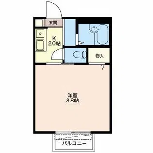 エスポアールC&Y【2階】の間取り