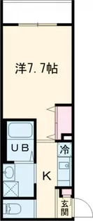 robot home 竹ノ塚II【1階】の間取り