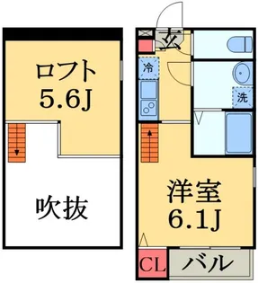 ハーモニーテラス検見川町【2階】の間取り