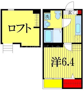 スマートフラット前原【2階】の間取り