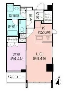 Residence KANDA【2階】の間取り