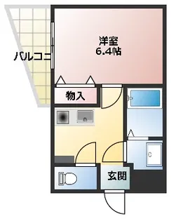 プランドールハイムII【1階】の間取り