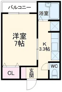 ルミエール【1階】の間取り