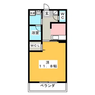 Leon II【2階】の間取り