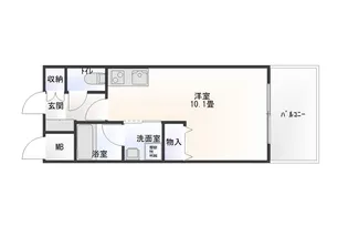 KSMビルII【3階】の間取り