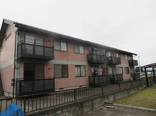 ハウスザパークA【2階】の外観
