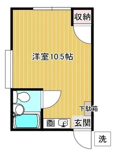 パーソンズハウスI【1階】の間取り
