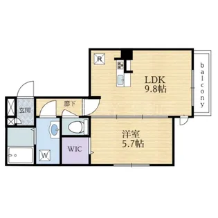 兵庫県神戸市兵庫区兵庫町2【アパート】の間取り