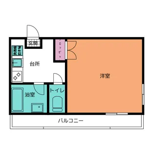 グレイス熊本壱番館【5階】の間取り