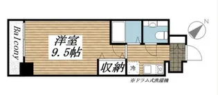 メゾン・ド・ヴィレ恵比寿【6階】の間取り