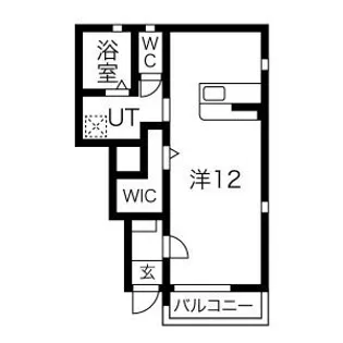 カーサ・チェレステ【1階】の間取り