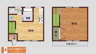 メゾン・ヘッジホッグA【1階】の間取り