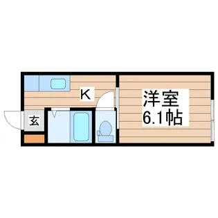 ヴェール・ヴィラ【2階】の間取り