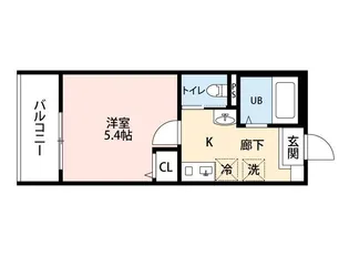 メルディア新百合ヶ丘【3階】の間取り
