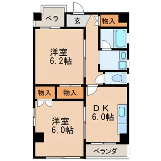小玉ビル【3階】の間取り