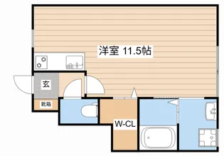 パステルスクエア【1階】の間取り
