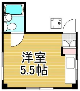 田口ビル【4階】の間取り