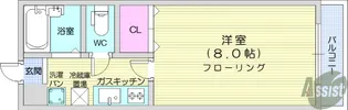 仙台白萩マンション【2階】の間取り