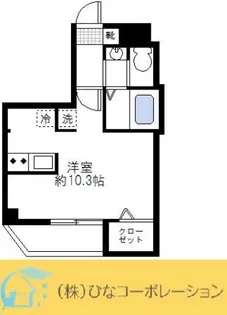 東京都台東区今戸2【マンション】の間取り