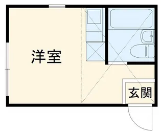 ユナイト田浦アステリオン【2階】の間取り