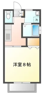 ヴィラローズ【2階】の間取り