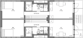 toggle南品川【3階】の間取り