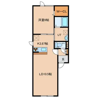 la grace II【2階】の間取り