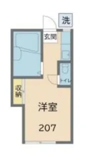 東京都多摩市連光寺2【アパート】の間取り