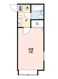 エクレール南与野【2階】の間取り