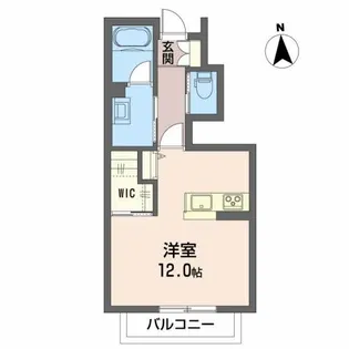 ディアコート盛岡(MAST)【1階】の間取り