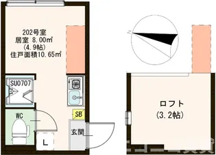 Feliz【2階】の間取り