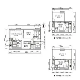 東雲キャナルコートCODAN12号棟【10階】の間取り