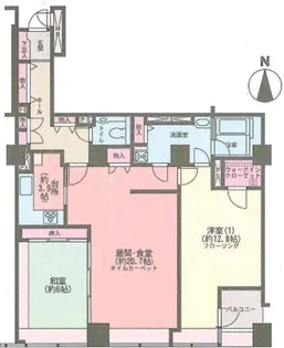 シーフォートタワー【10階】の間取り