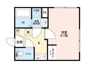 BIBLIO SUGAMO(ビブリオスガモ)【1階】の間取り