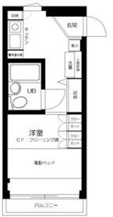 東京都豊島区上池袋3【マンション】の間取り