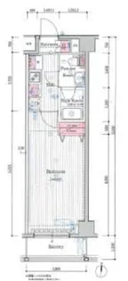 東京都大田区本羽田2【マンション】の間取り