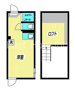 東京都杉並区高円寺南5【アパート】の間取り